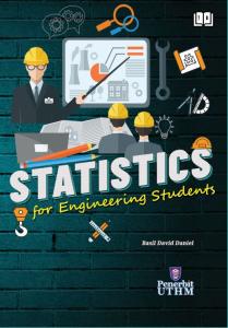 STATISTIC FOR ENGINEERING STUDENTS 